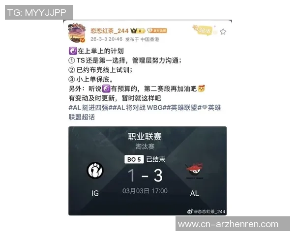 2026电竞新闻S15LOL与DOTA2比赛中IG战队灵活性分析与策略探讨